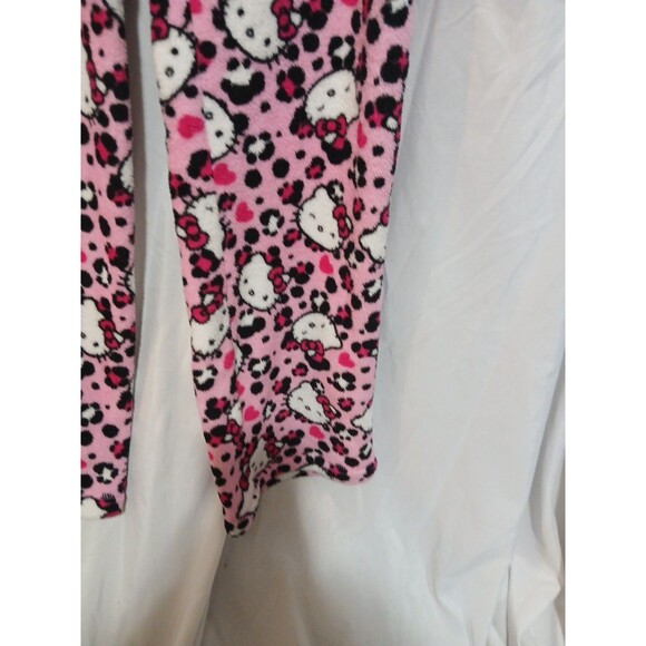 Hello Kitty By Sanrio 2012 Pink Cheetah Print Pajama Pants Medium   Soft - Picture 5 of 9